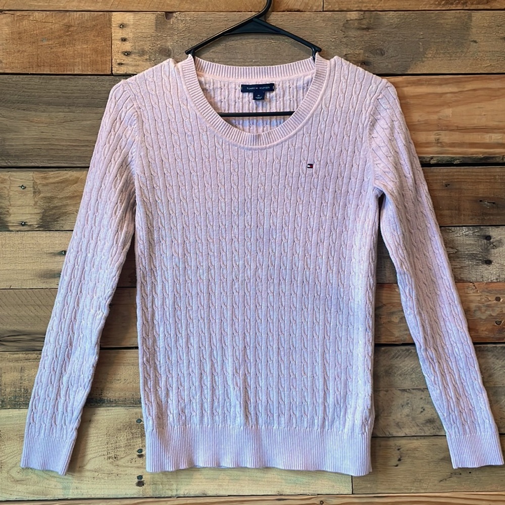 Light pink Tommy Hilfiger sweater
